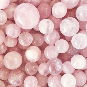 Rose quartz crystal brand inspo